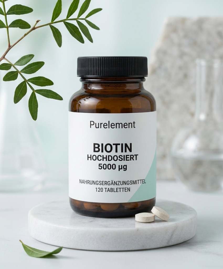 Biotin 5000 &micro;g Hochdosiert &middot; Kapseln